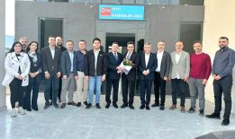BAŞKAN AMAÇ’TAN DİŞ HEKİMLERİ ODASI’NA HAYIRLI OLSUN ZİYARETİ