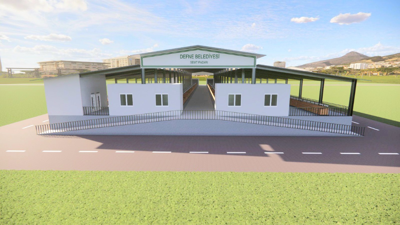 Özgün Sözünü Tutuyor: Defne’de Modern Pazar Yükseliyor