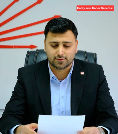 CHP Defne İlçe Başkanı Anıl Gümüş’ten AK Parti’ye Yanıt