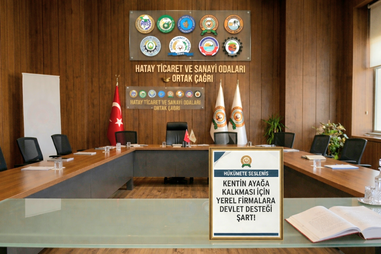 Hatay’ın Yeniden Yapılanmasında Yerel Firmalara Öncelik Çağrısı