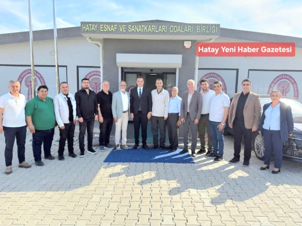 HATAY ESNAFI İÇİN GÜÇ BİRLİĞİ