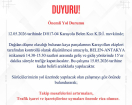 BELEN-ANTAKYA YOLUNDA KAYA DÜŞÜRME ÇALIŞMASI