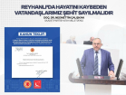 Çalışkan: “Reyhanlı’da Hayatını Kaybeden Vatandaşlarımız Şehit Sayılmalıdır”