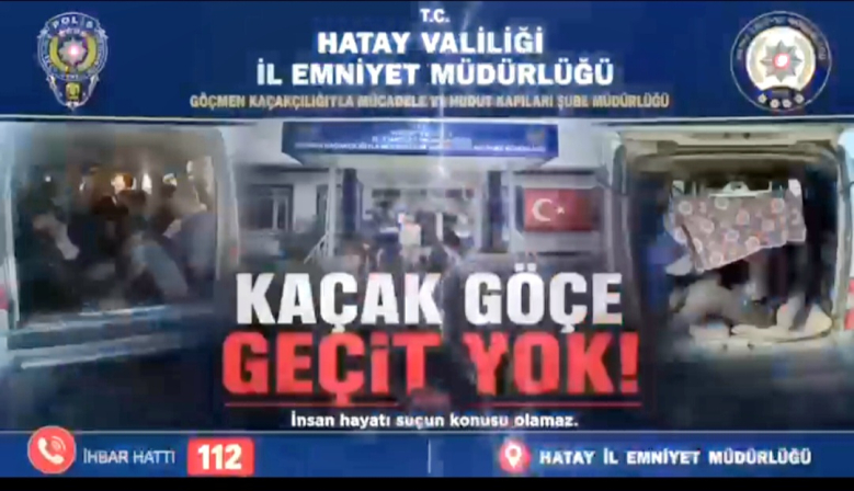 KAÇAK GÖÇE GEÇİT YOK