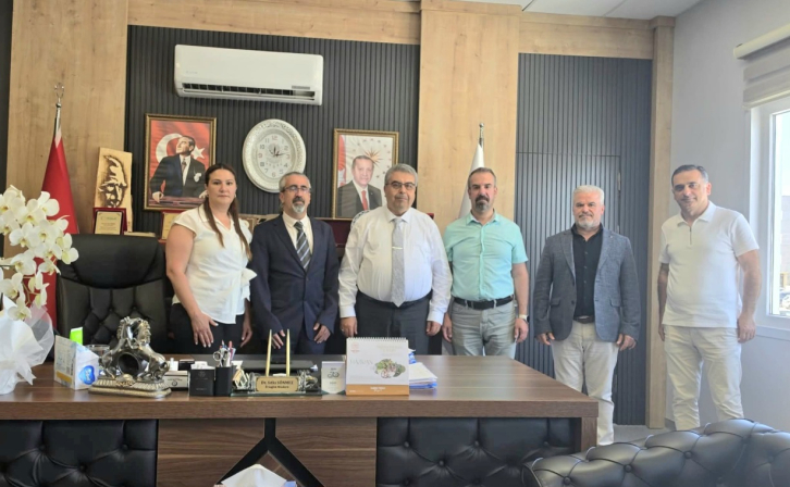HATAY TABİP ODASI’NDAN İL SAĞLIK MÜDÜRÜ SÖNMEZ’E ZİYARET