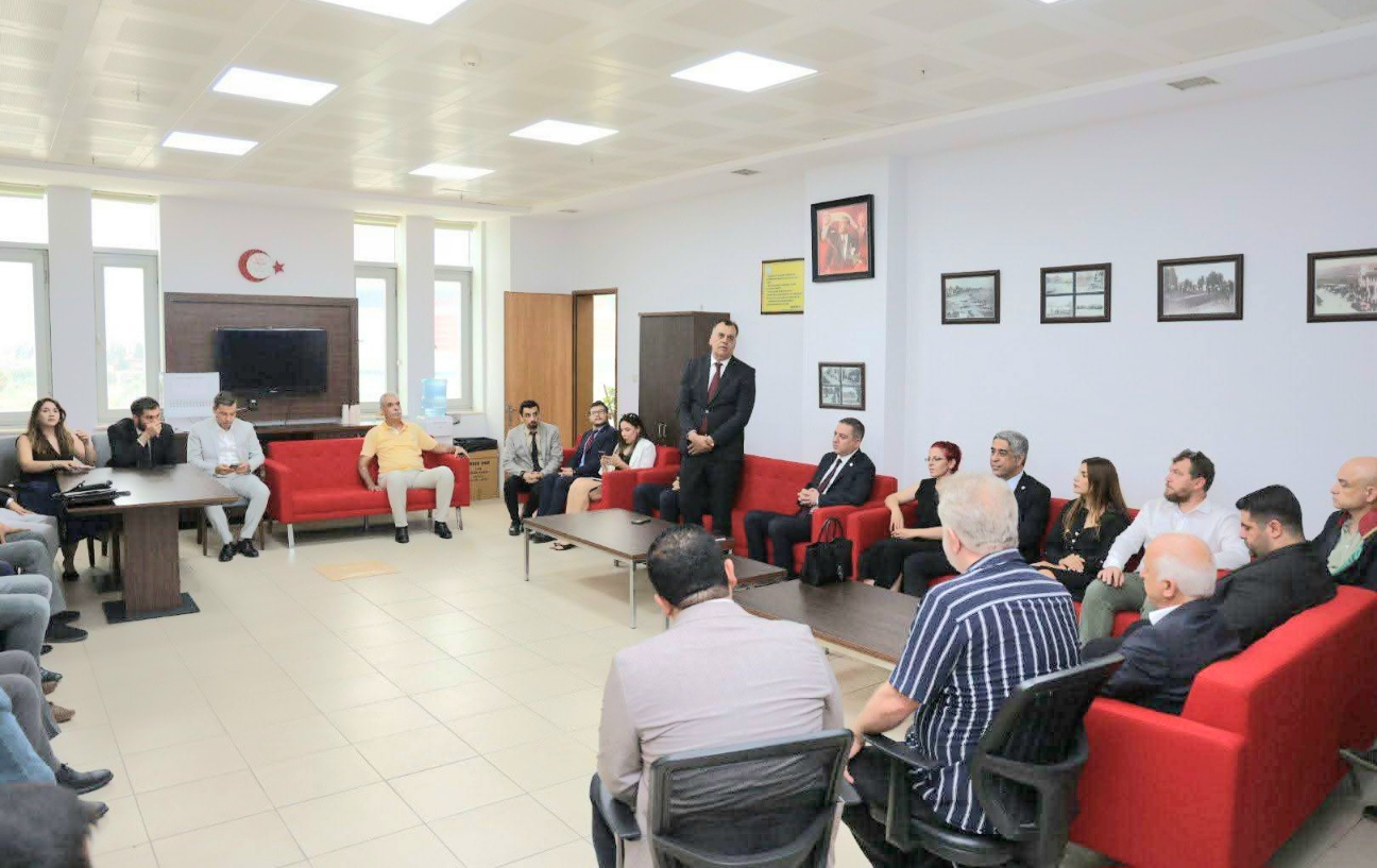 TBB BAŞKANI ERİNÇ SAĞKAN İSKENDERUN’DA AVUKATLARLA BULUŞTU