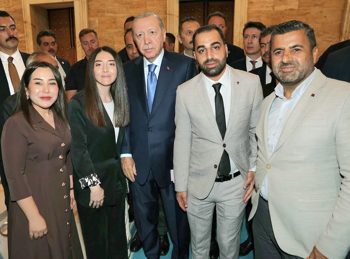 AK Parti Yenişehir Teşkilatından Cumhurbaşkanı Erdoğan’a Nezaket Ziyareti