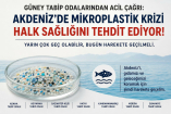 GÜNEY TABİP ODALARINDAN KRİTİK UYARI: “AKDENİZ’DE MİKROPLASTİK KRİZİ HALK SAĞLIĞINI TEHDİT EDİYOR”