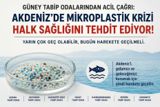 GÜNEY TABİP ODALARINDAN KRİTİK UYARI: “AKDENİZ’DE MİKROPLASTİK KRİZİ HALK SAĞLIĞINI TEHDİT EDİYOR”