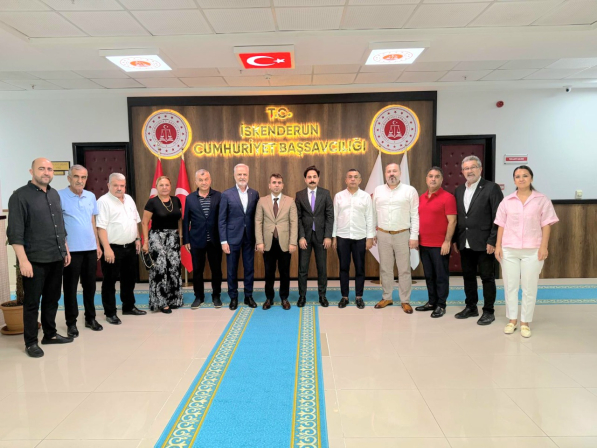 İTSO’DAN CUMHURİYET BAŞSAVCISI BURAK ÖZTÜRK’E HAYIRLI OLSUN ZİYARETİ