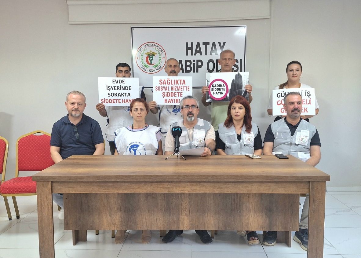 SAĞLIKTA VE YAŞAMIN HİÇBİR ALANINDA ŞİDDETE ALIŞMAYACAĞIZ