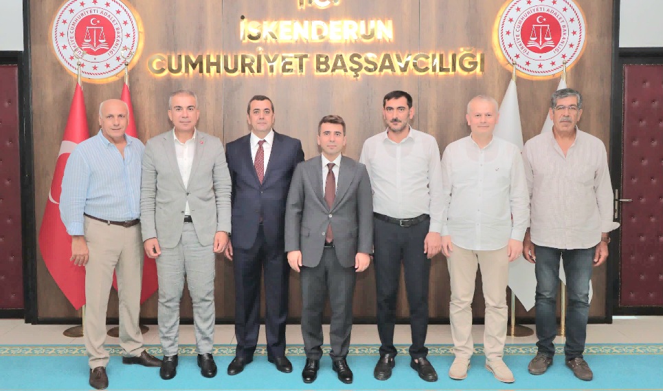REYHANLI VE KIRIKHAN HEYETİNDEN İSKENDERUN CUMHURİYET BAŞSAVCILIĞINA ZİYARET