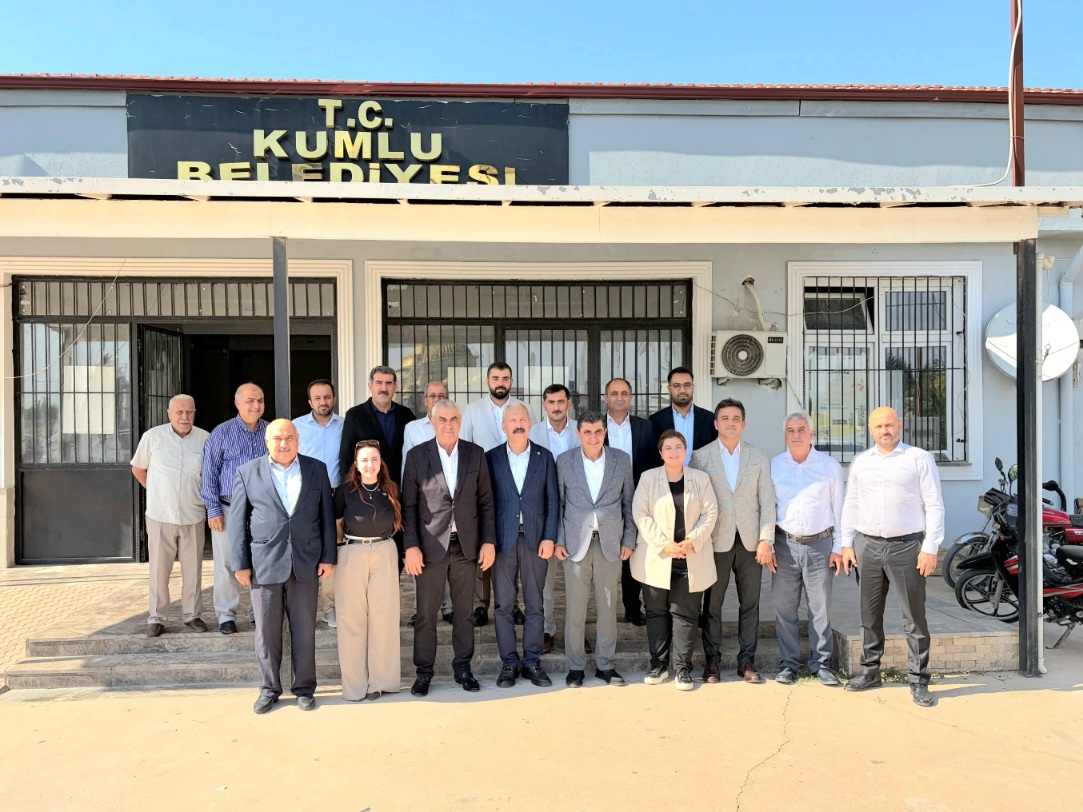 AK PARTİ HEYETİNDEN KUMLU BELEDİYESİ’NE ZİYARET