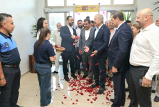 Reyhanlı’da AK Parti Heyetinden Yoğun Temas: Güllerle Karşılama, İstişare ve Proje Gündemi