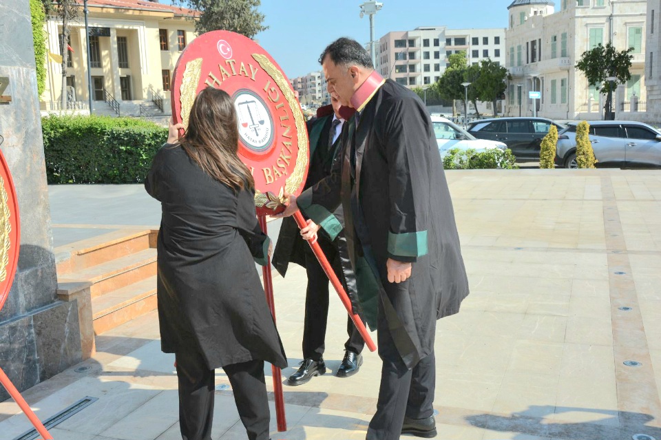 HATAY BAROSU’NDAN YENİ ADLİ YIL MESAJI: “HUKUKUN ÜSTÜNLÜĞÜNDEN TAVİZ VERİLMEMELİ”