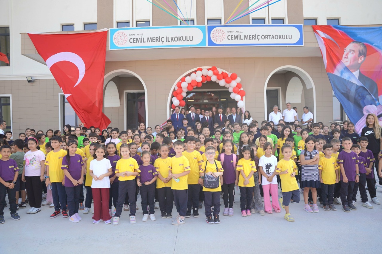 ARSUZ’DA YENİ EĞİTİM YILININ İLK ZİLİ ÇALDI